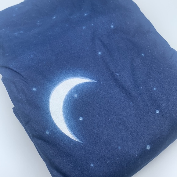 HYPREST Duvet Cover Full Queen Star Moon Galaxy Patterned - Picture 4 of 7